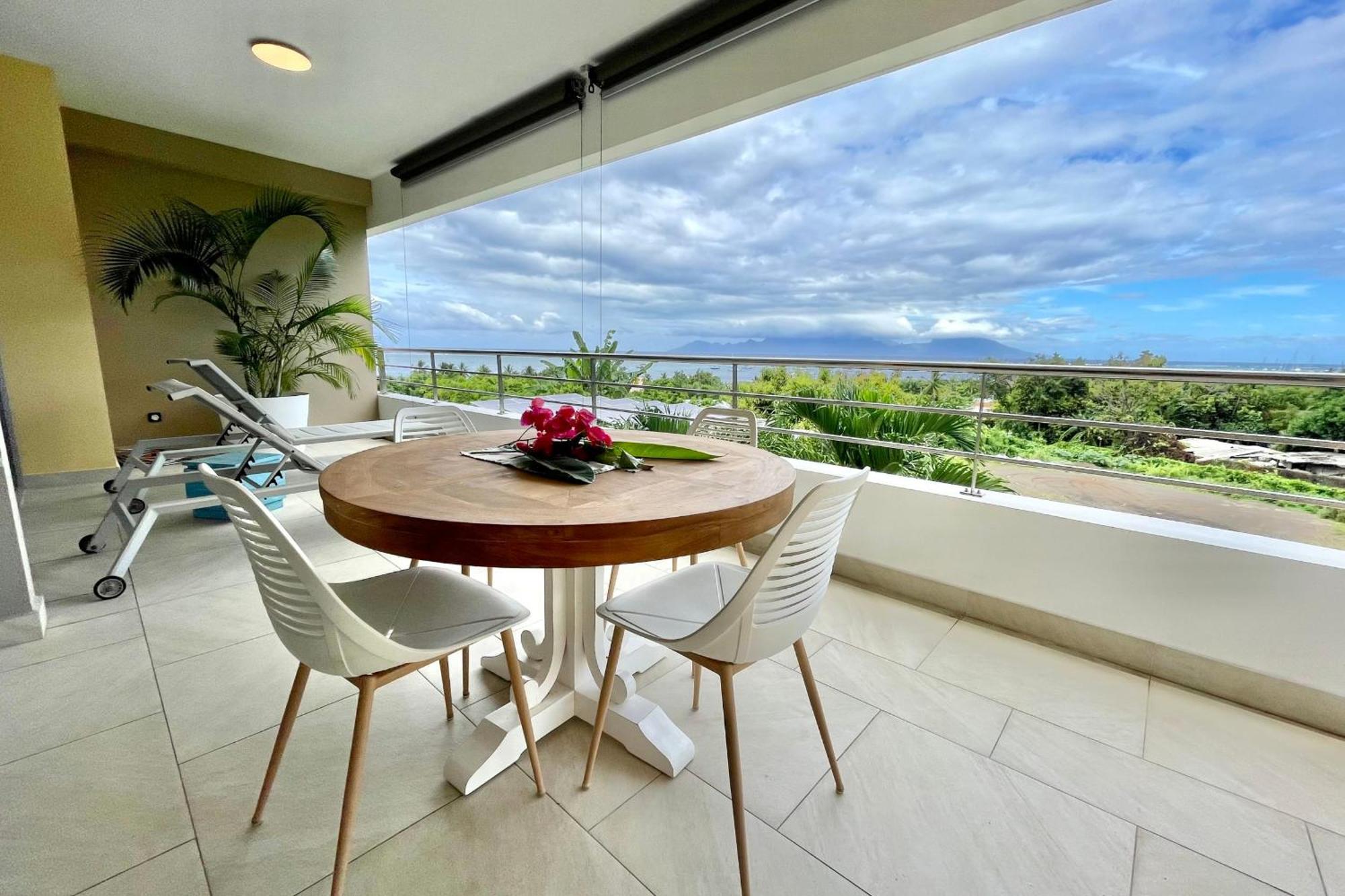 Manuia Luxury Apartment - Tahiti Punaauia -Wi-Fi Netflix Pool & Gym Eksteriør billede