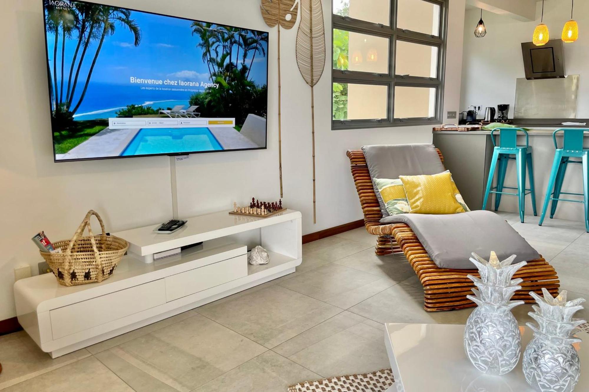 Manuia Luxury Apartment - Tahiti Punaauia -Wi-Fi Netflix Pool & Gym Eksteriør billede